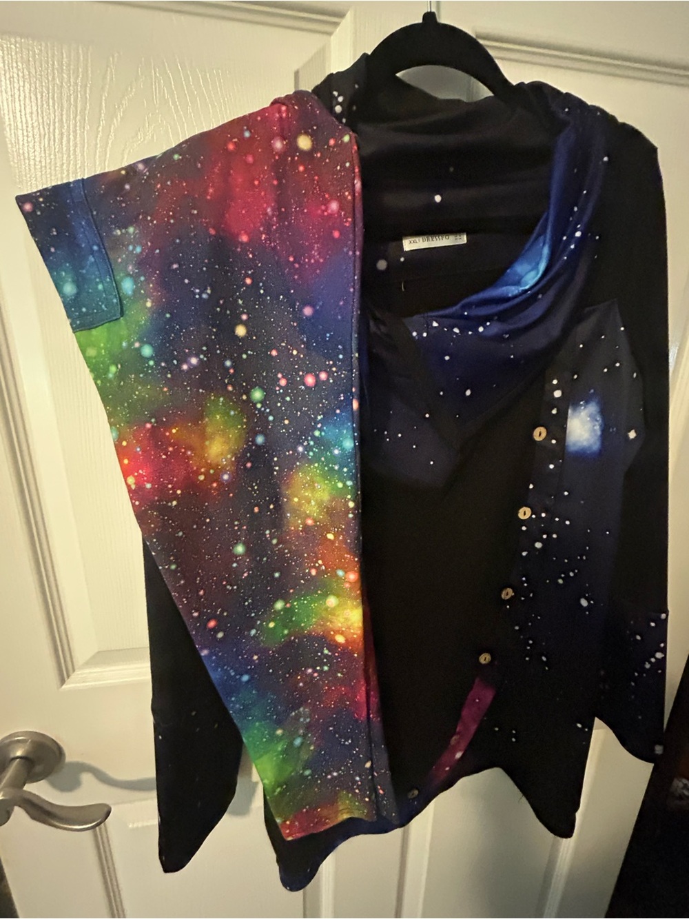 Galaxy Print Hooded Women’s Jacket and Galaxy pocket leggings
